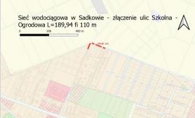 Złączenie ulic Szkolna-Ogrodowa